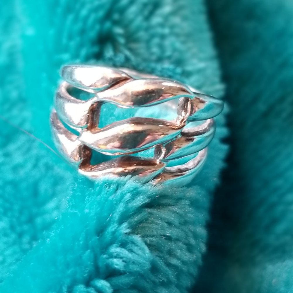 Sterling pinkie ring